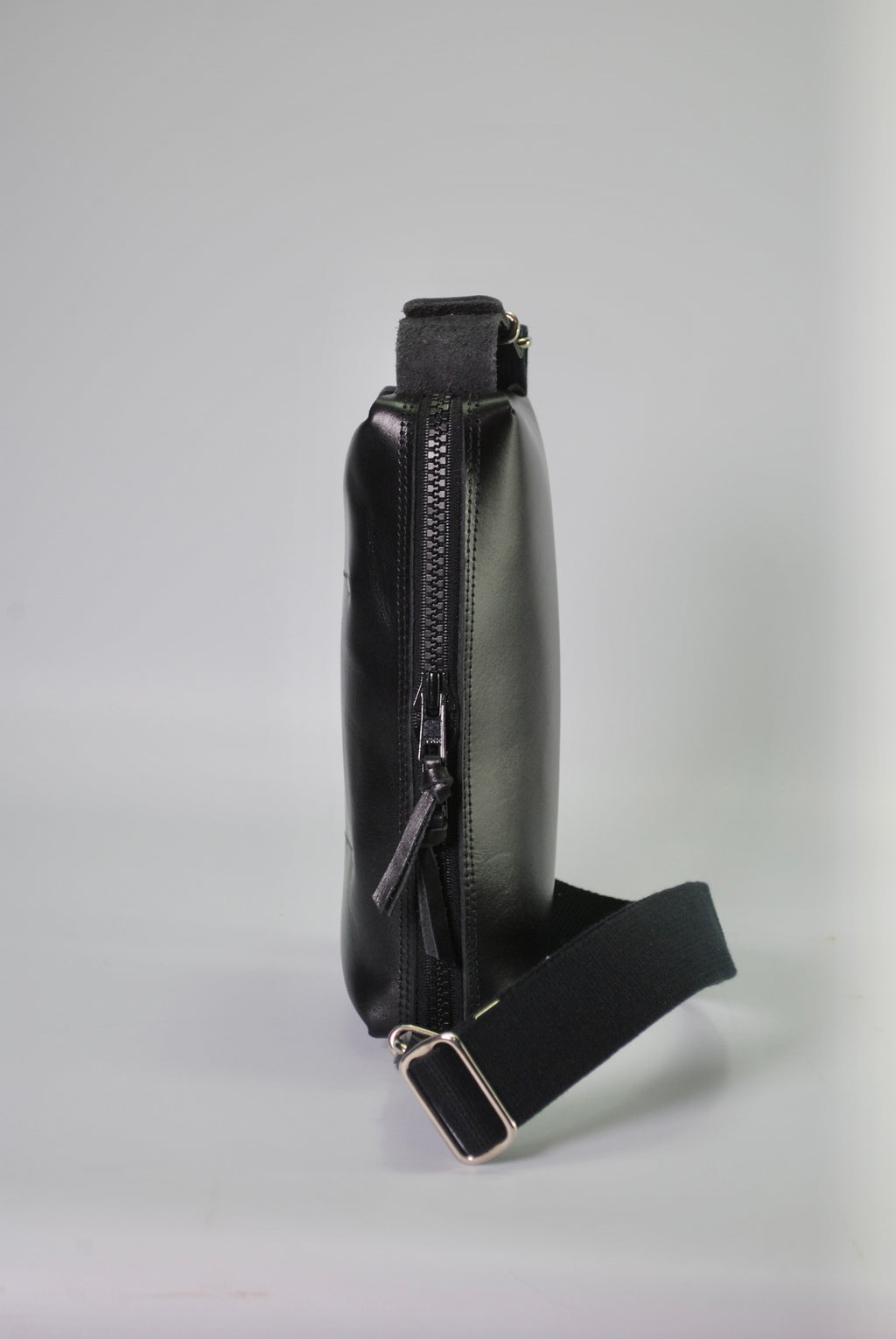 Panther crossbody bag leather organiser carry everywhere everyday storage handcrafted British