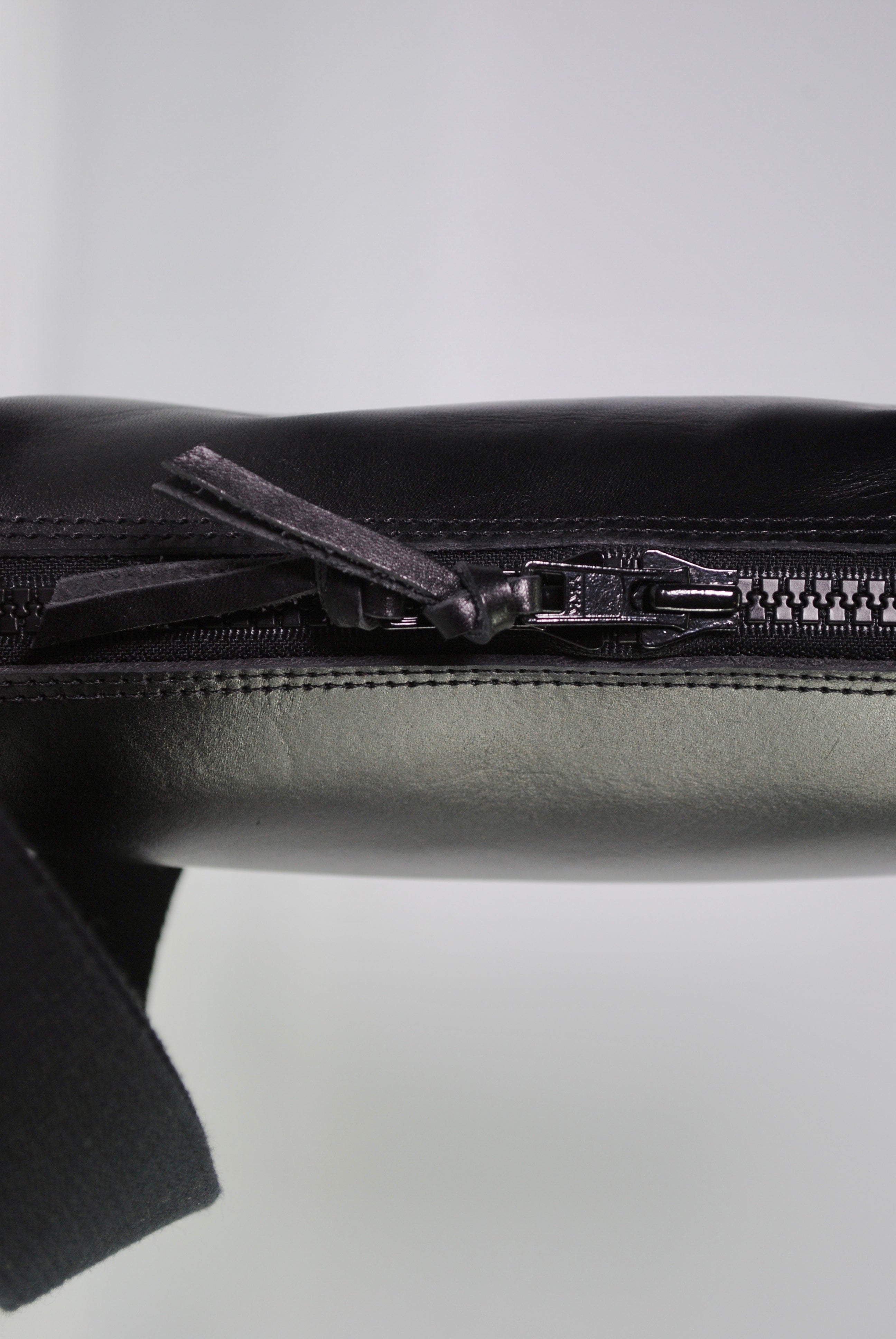 Panther crossbody bag leather organiser carry everywhere everyday storage handcrafted British
