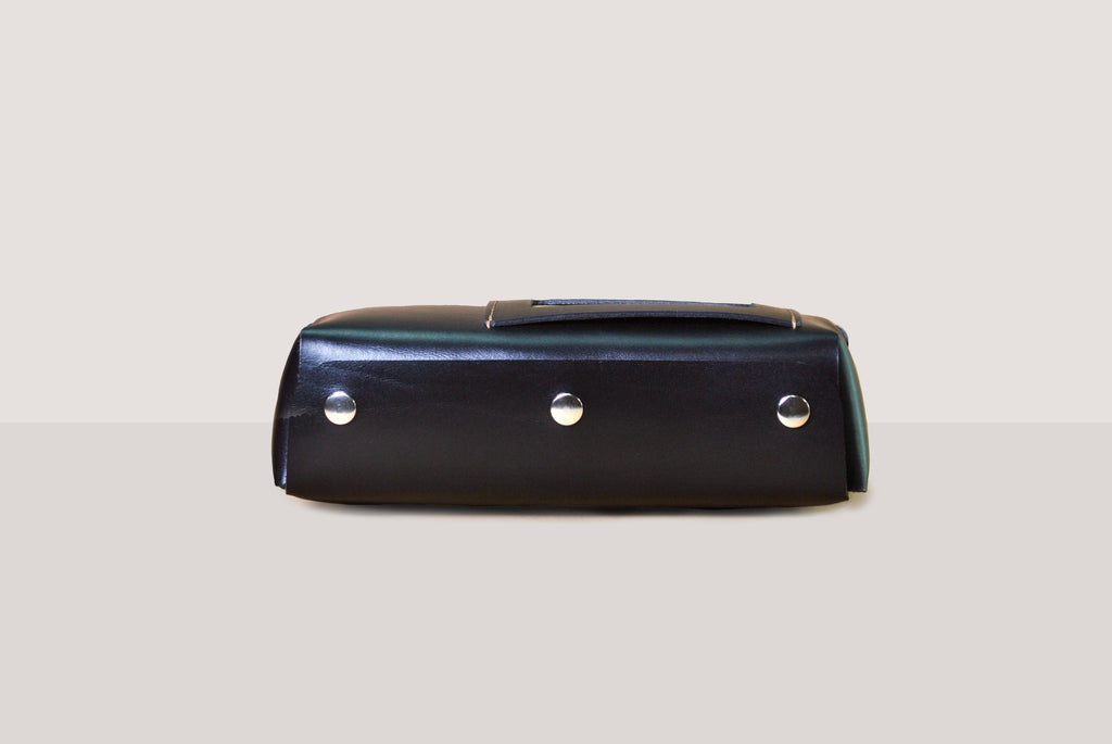 Puffin Pocket leather pouch organiser archive storage handcrafted British