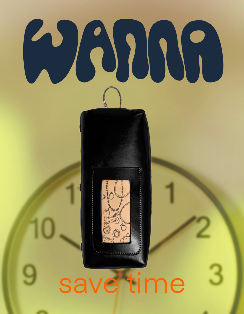 Puffin Pocket LOOP in Black