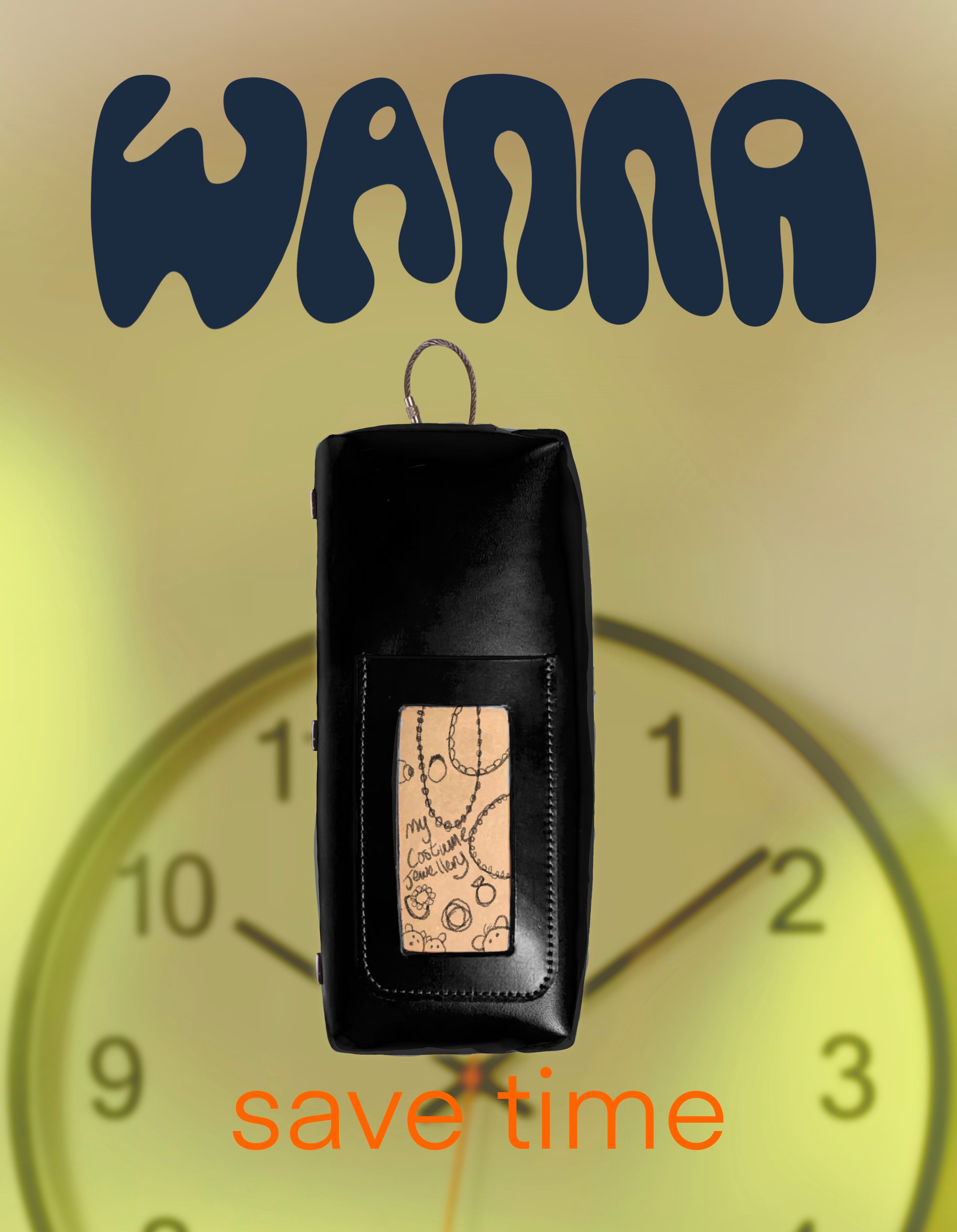 Puffin Pocket LOOP in Black