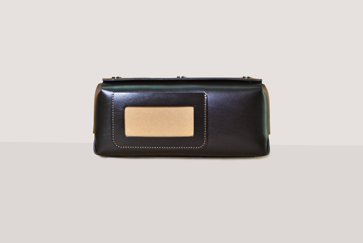 Puffin Pocket leather pouch organiser archive storage handcrafted British